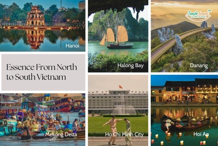 You will expand knowledge and learn more about the similarities and differences between the three regions of Vietnam